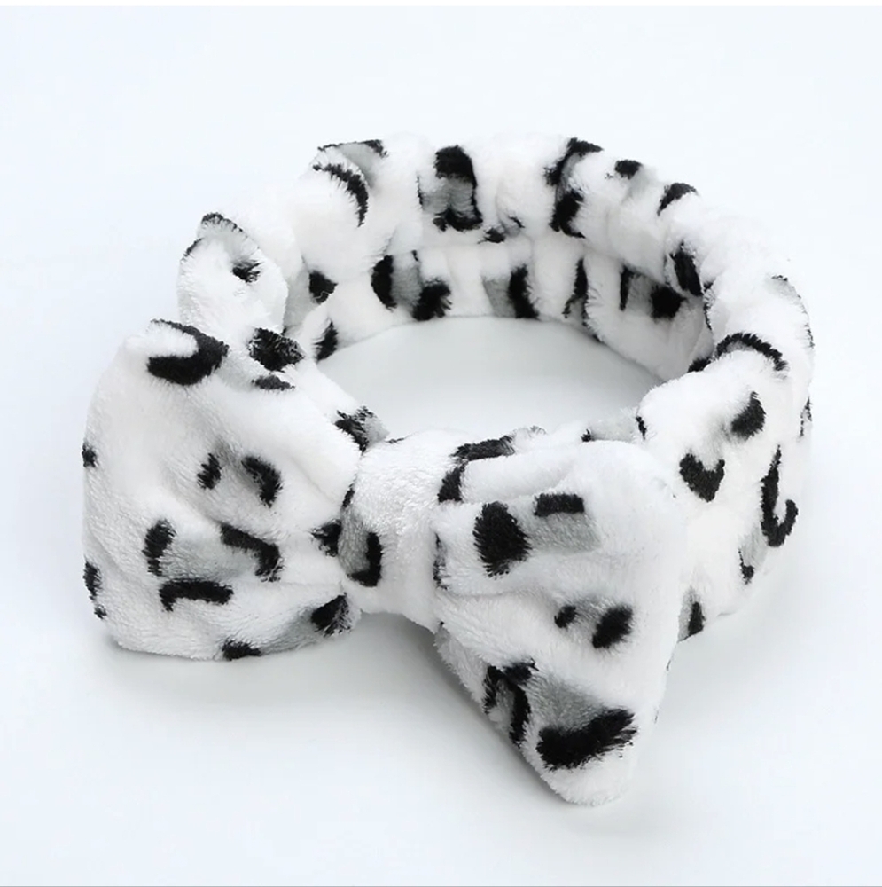 Leopard Print Bow Headband